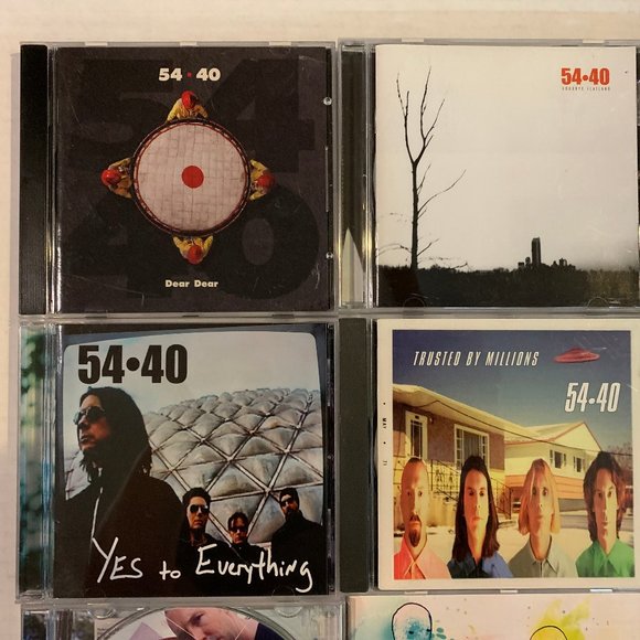 54-40 CD Lot - 9 Albums + Sampler | Canada Alt Rock 90s 00s - Picture 2 of 8
